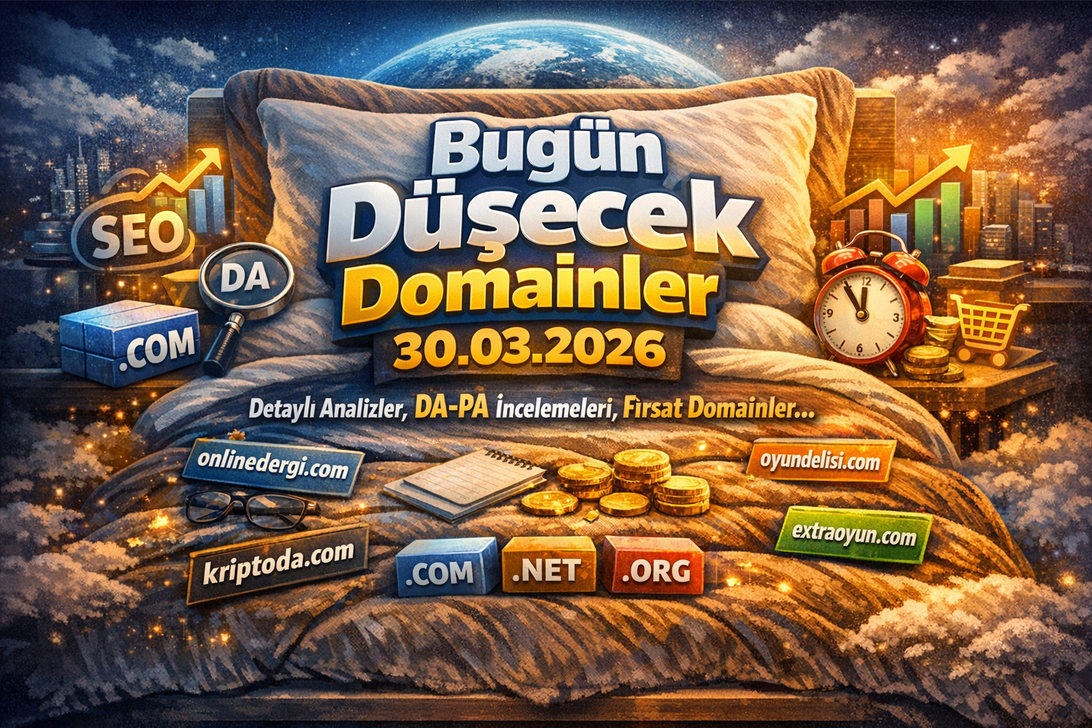 Bugün Düşecek Domainler 30.03.2026