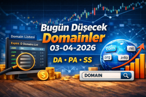 Bugün Düşecek Domainler 04.04.2026