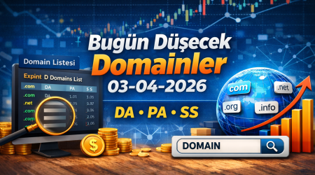 Bugün Düşecek Domainler 04.04.2026