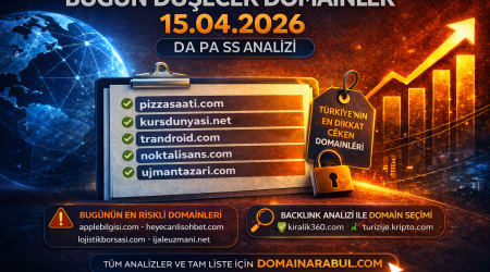 Bugün Düşecek Domainler 15.04.2026
