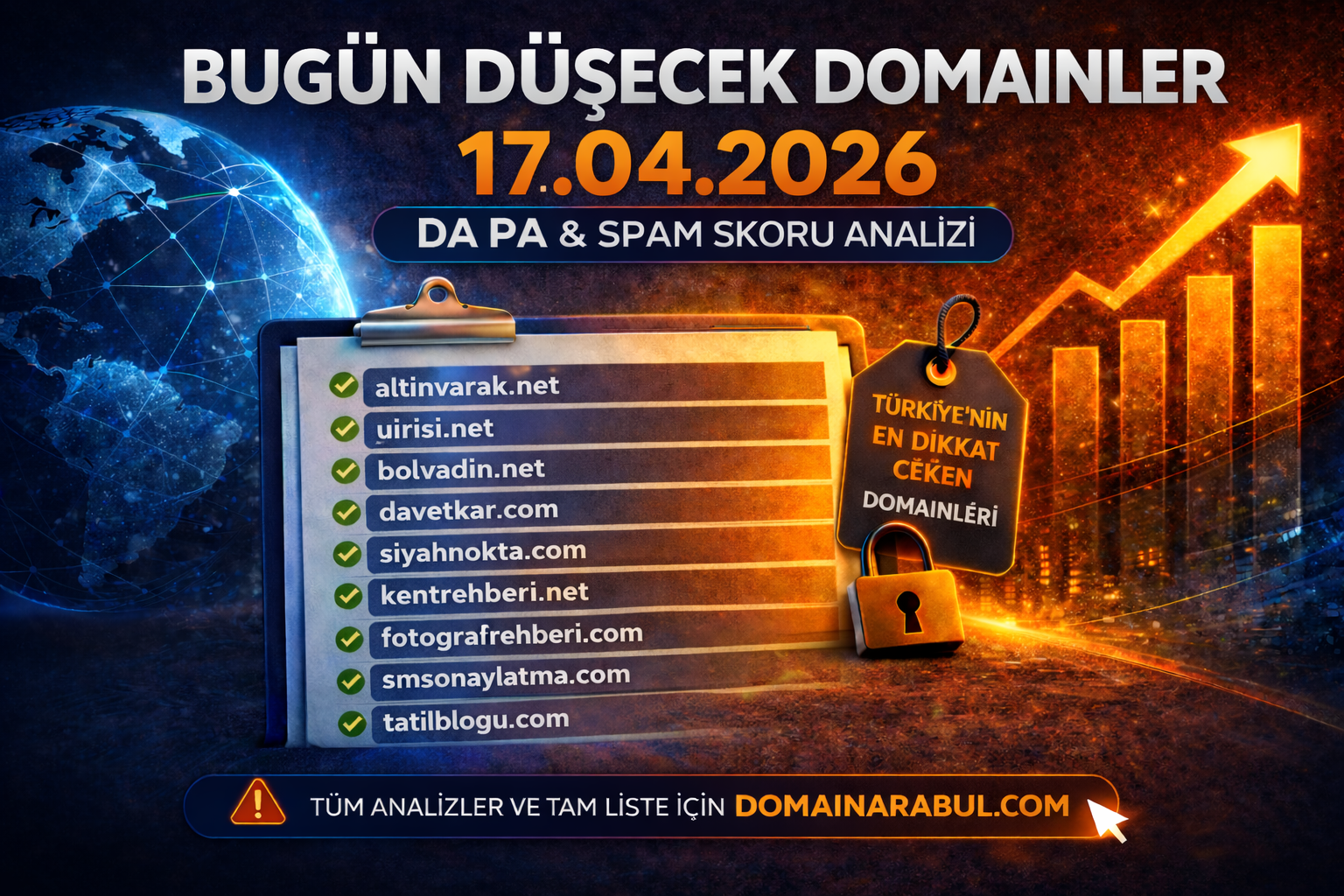 Bugün Düşecek Domainler 17.04.2026