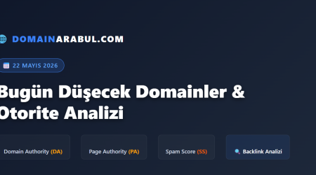Bugün Düşecek Domainler 22.05.2026